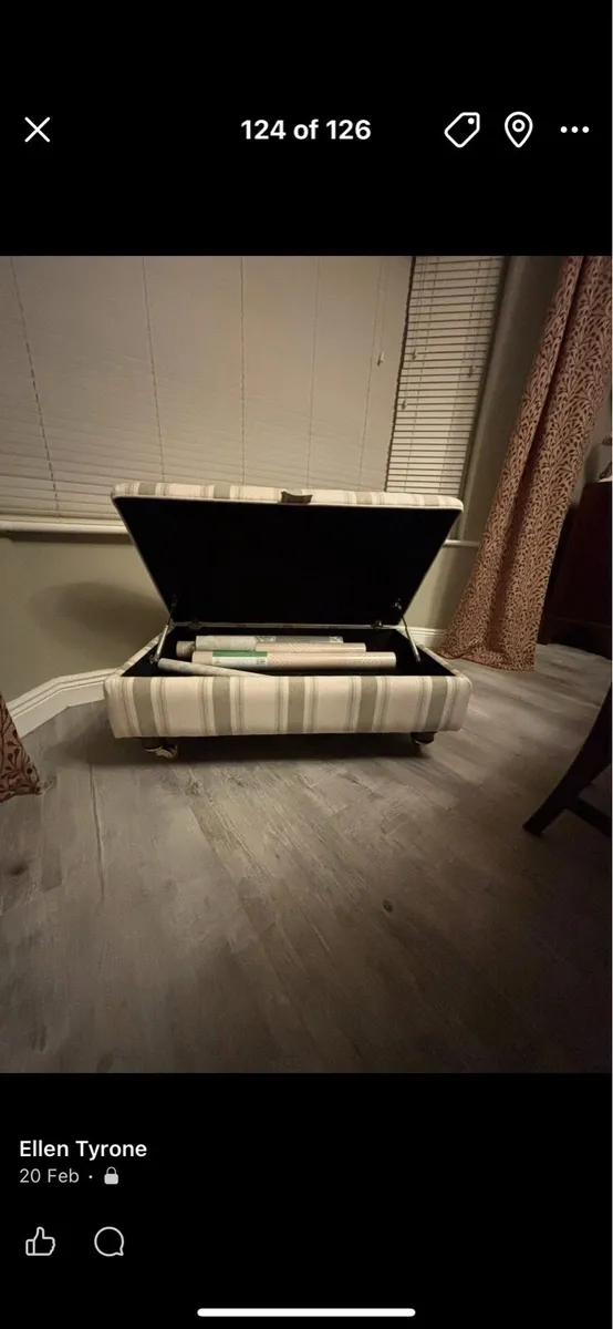 Footstool/ ottoman - Image 4
