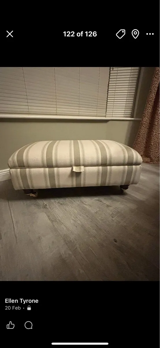Footstool/ ottoman - Image 2
