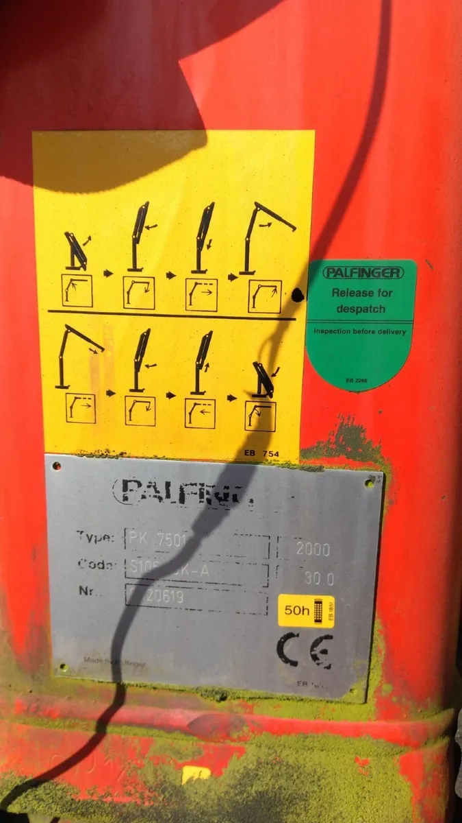 Palfinger Hiab crane  PK 7501 - Image 4