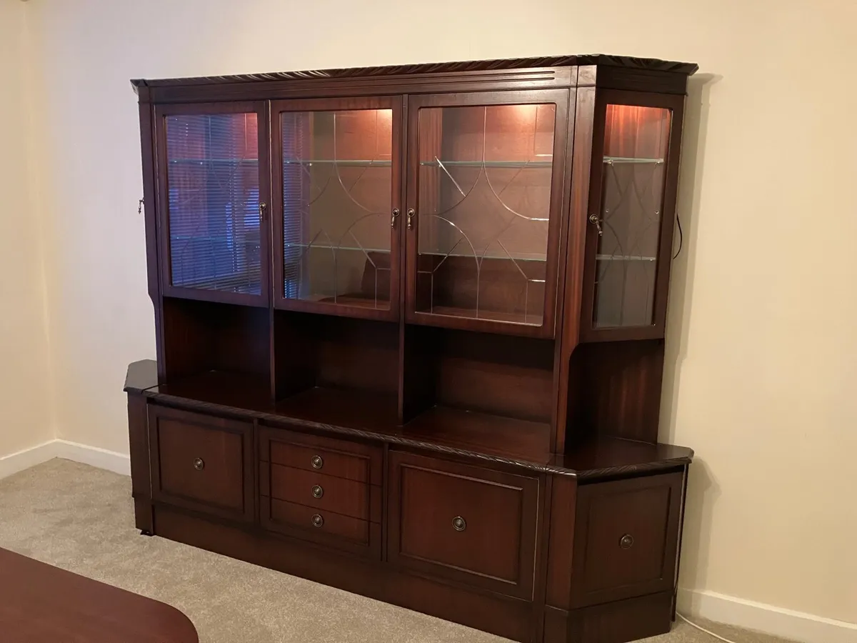 Mahogany wall Display Unit - Image 2