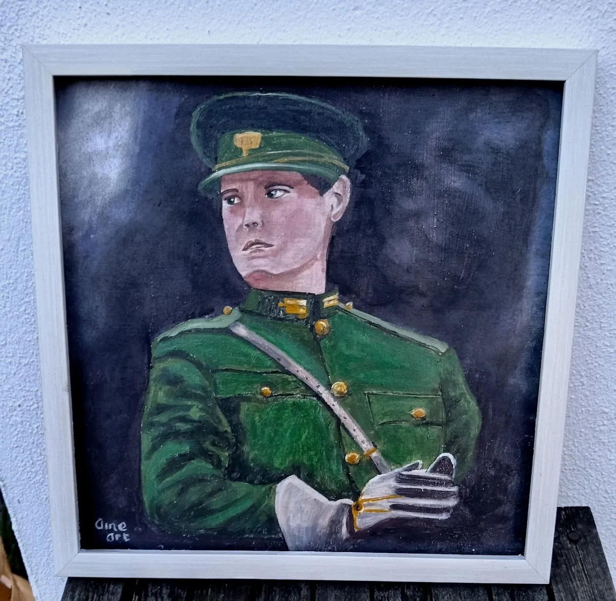 Original Painting  Michael Collins