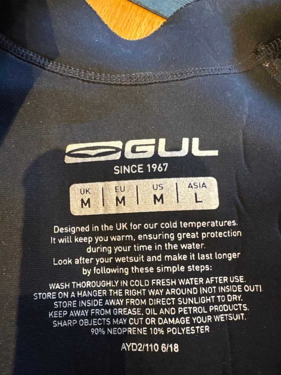 Men Gul Wetsuit - Image 2