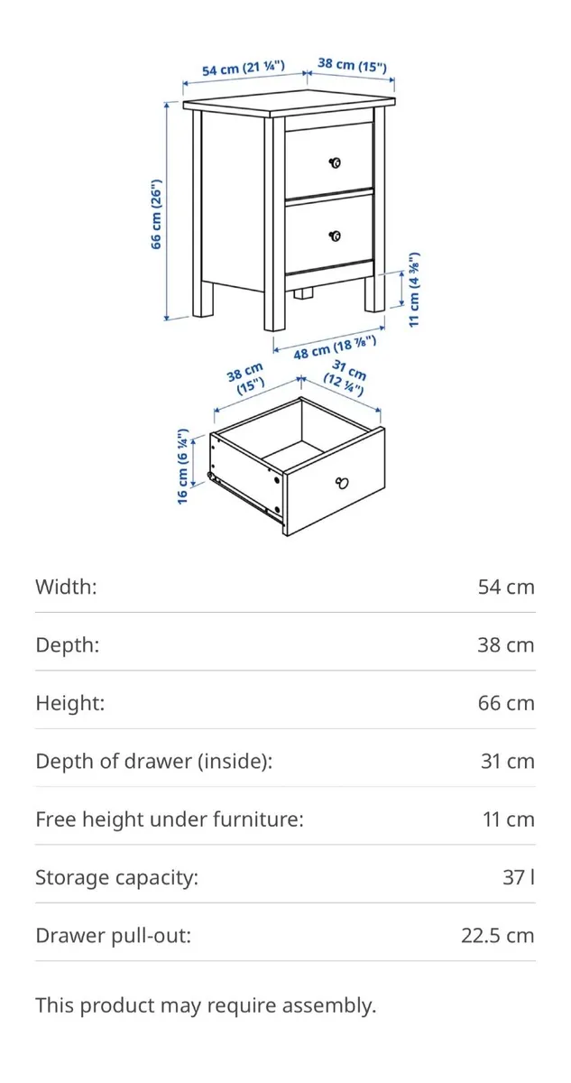 Bedside locker - Image 4