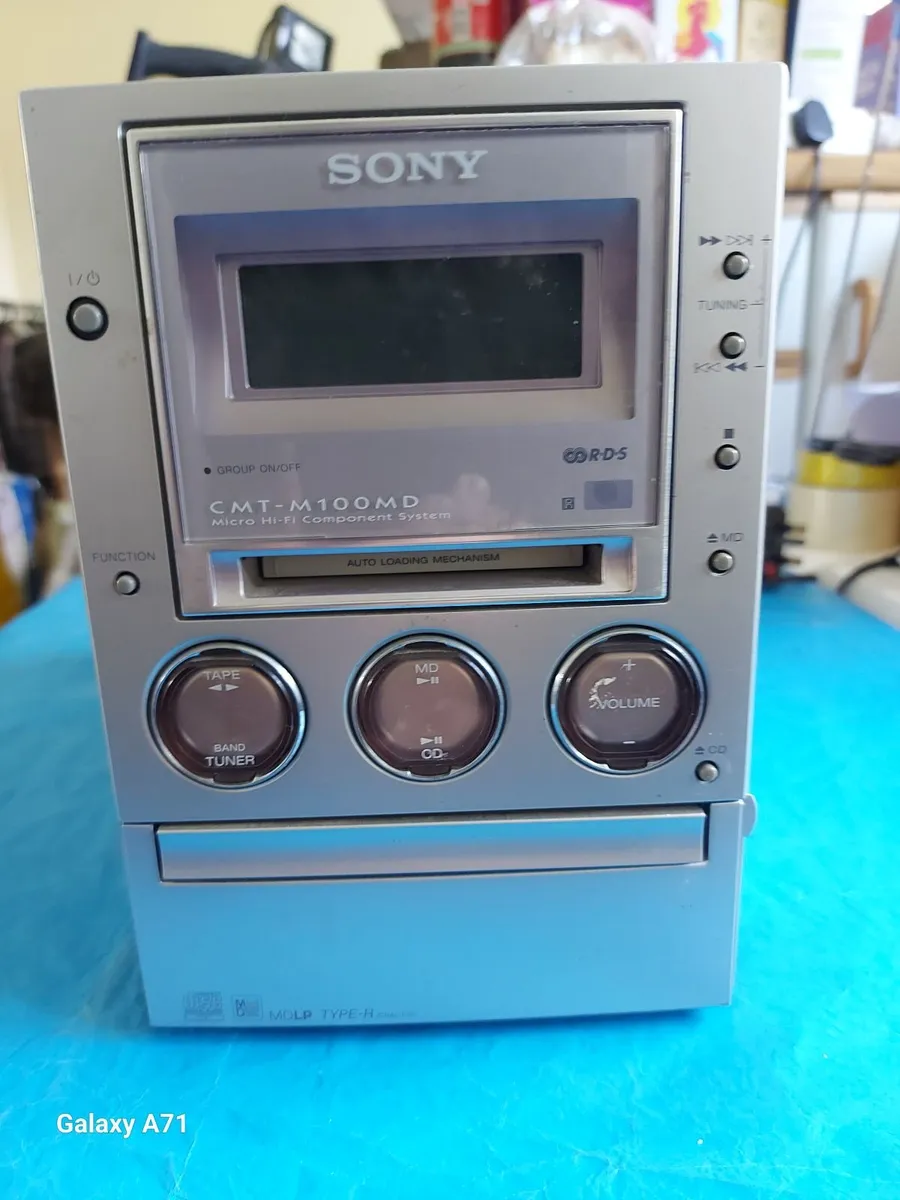 Sony CMT-M100MD Hifi Stereo System with MINI DISC - Image 3