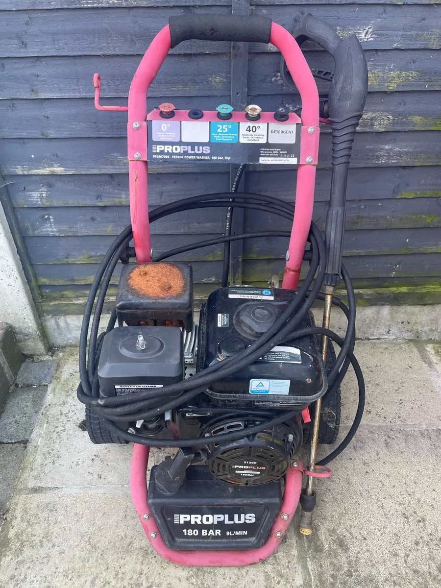 Petrol power washer - Image 1