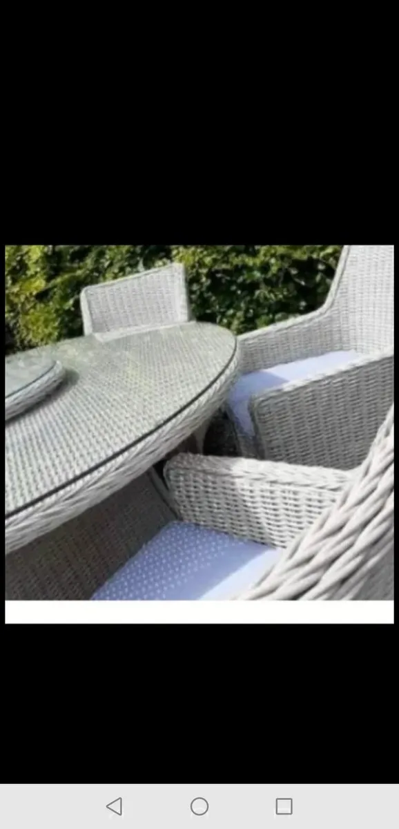**CLEARANCE** Brand New Grey Rattan 6 Seater - Image 3