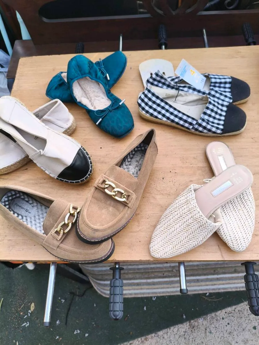 Ladies new shoes size 4 half,lot 5 euro lot - Image 1