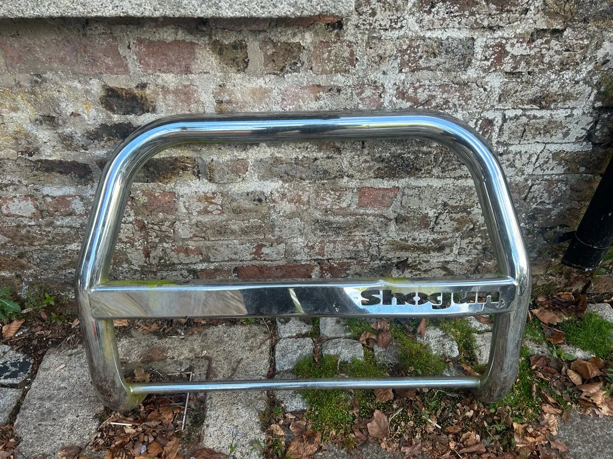 Mitsubishi Shogun bullbar