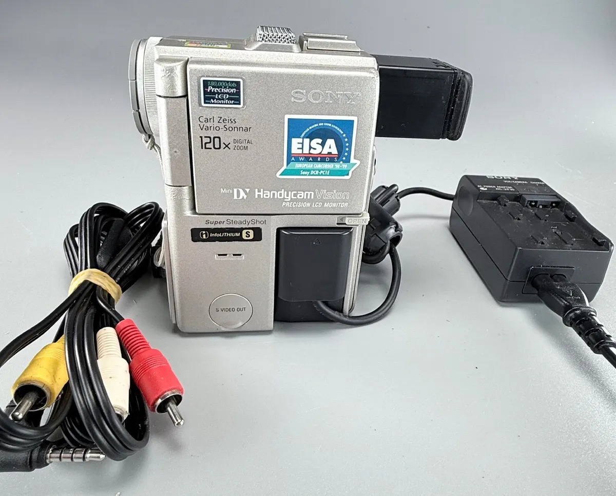 SONY MODEL NO DCR-PC1E mini dv tape recorder - Image 1