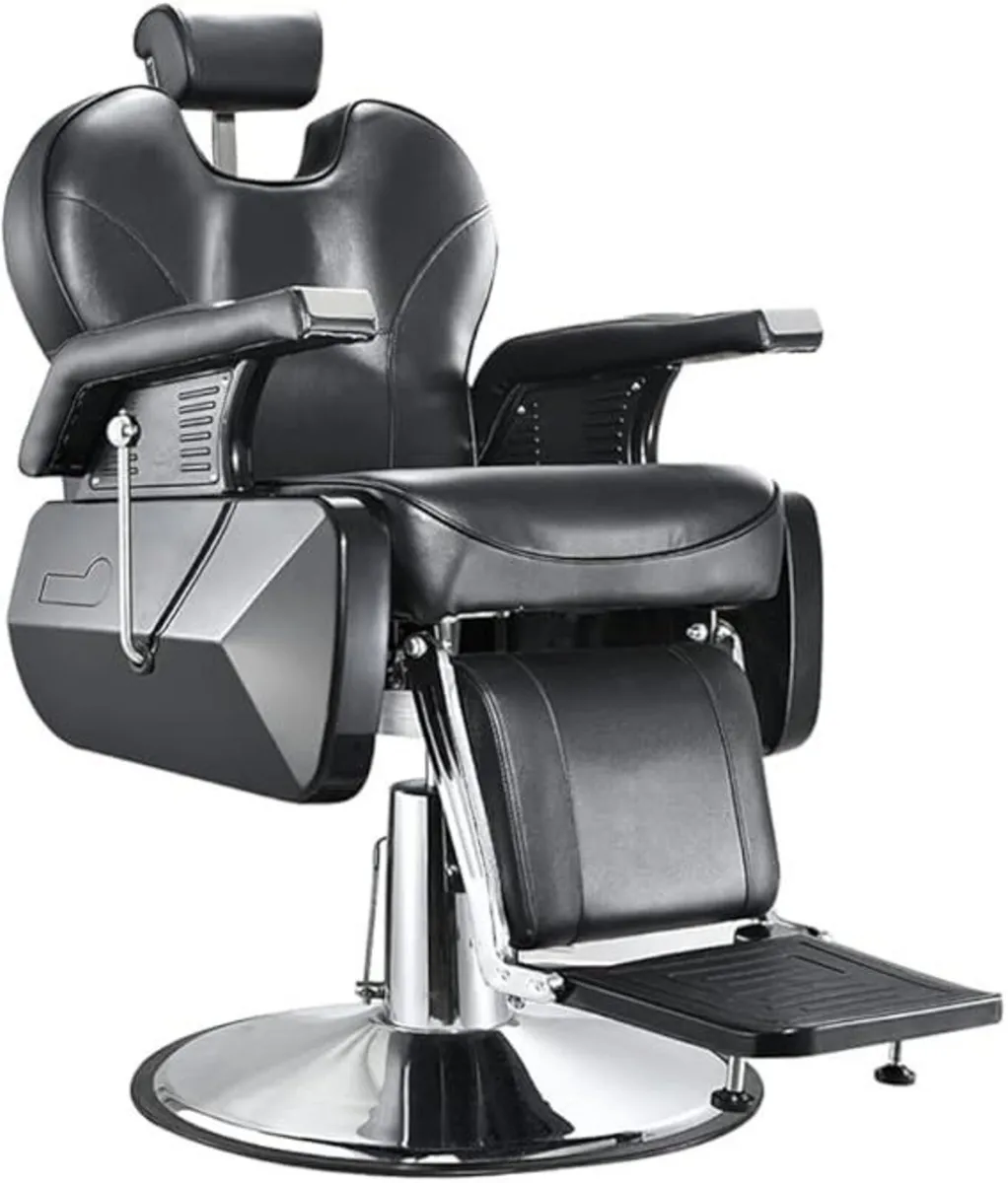 Barber Chair Reclining Hairdressing Chair - Image 3