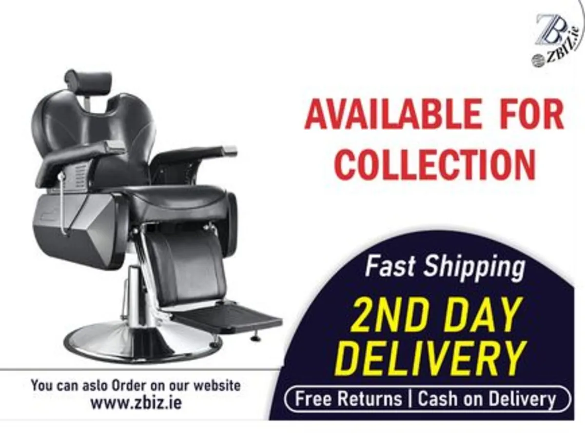 Barber Chair Reclining Hairdressing Chair - Image 1