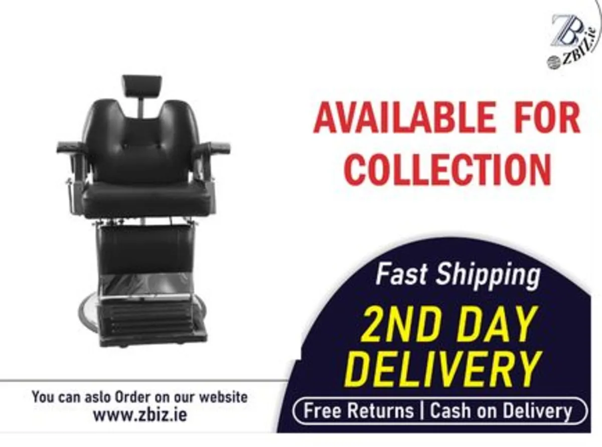 Barber Chair Salon Styling Hydraulic Chair - Image 1