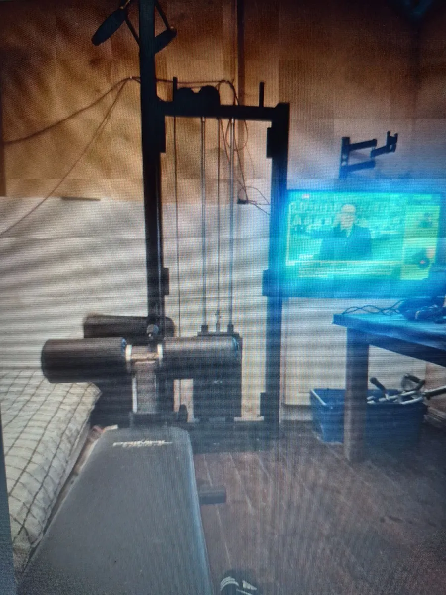 Lat pulldown/ Low row cable machine - Image 1