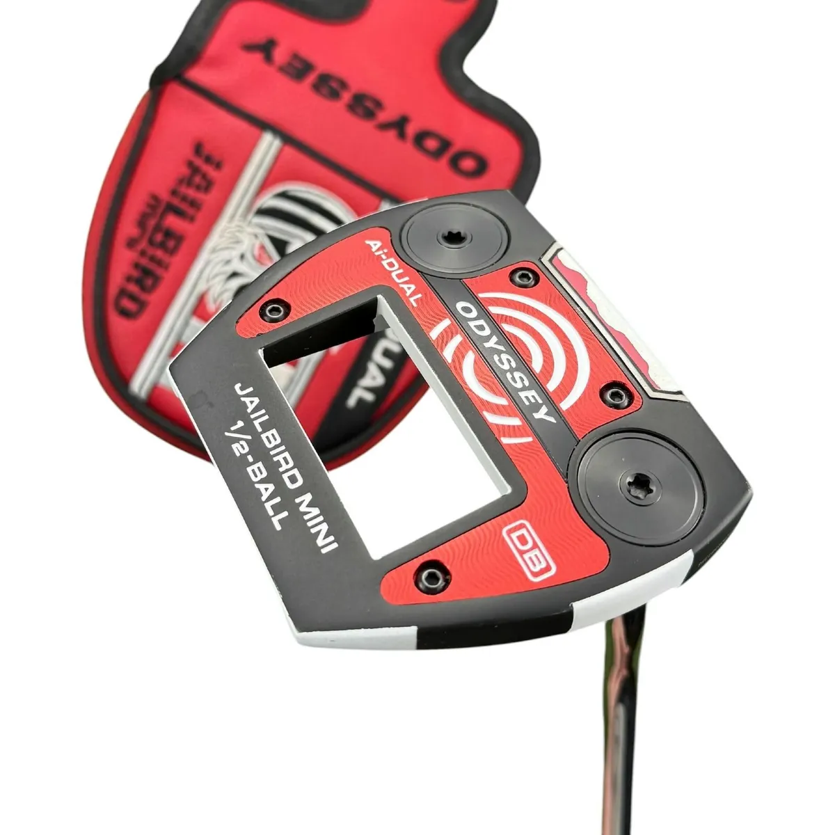 Odyssey Ai-Dual Jailbird Mini 1/2 Ball DB Putter - Image 2