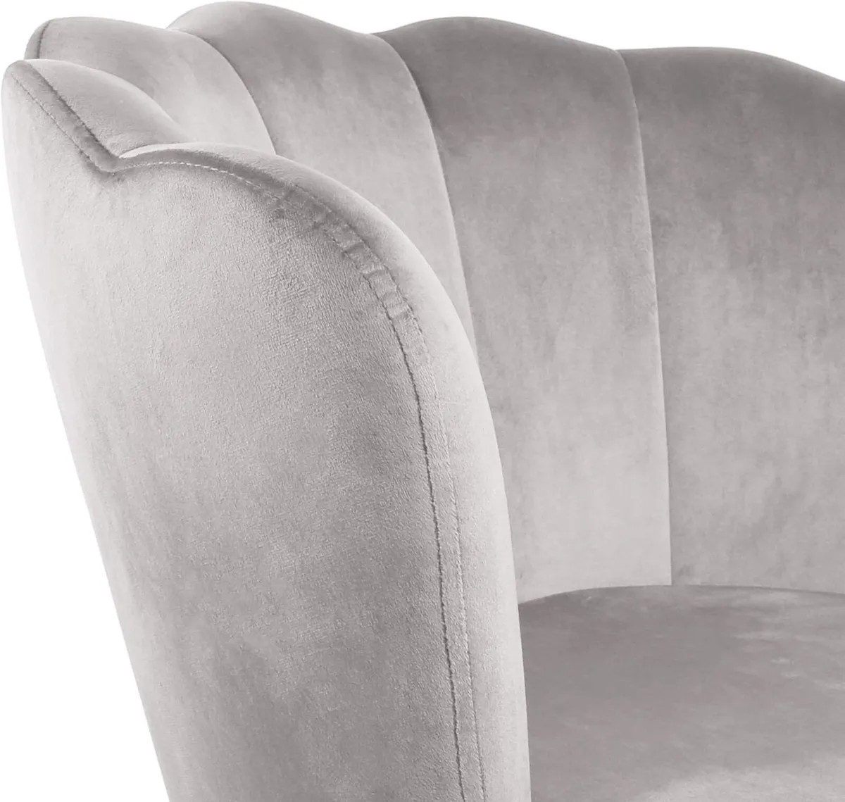Flora Accent Tub Chair with Petal Back Armchair - Image 4