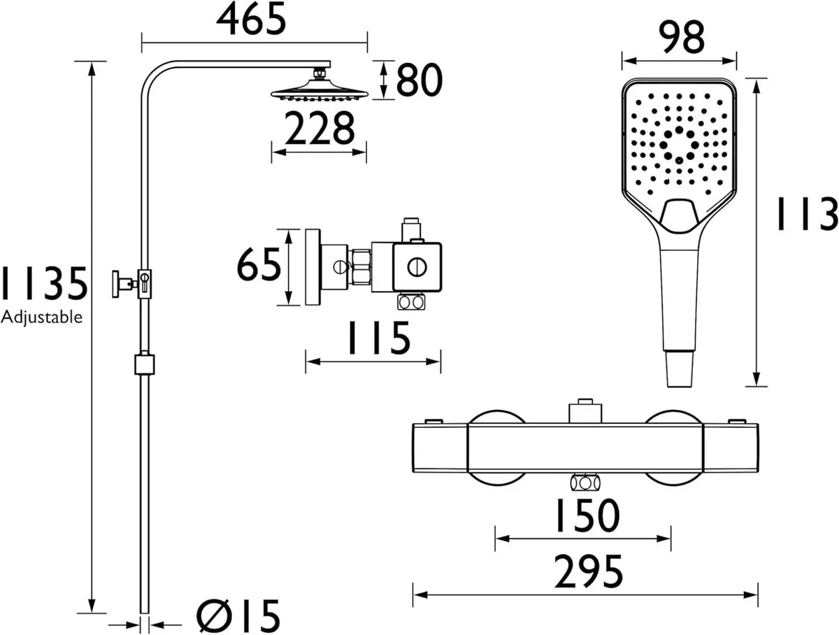 CRZ2 SHXDIVCTFF C Craze Safetouch Rigid Riser Bar - Image 2