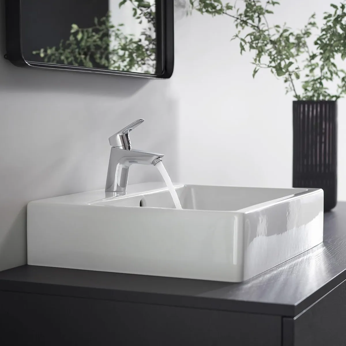 Logis - bathroom tap with push-open waste set - Image 2
