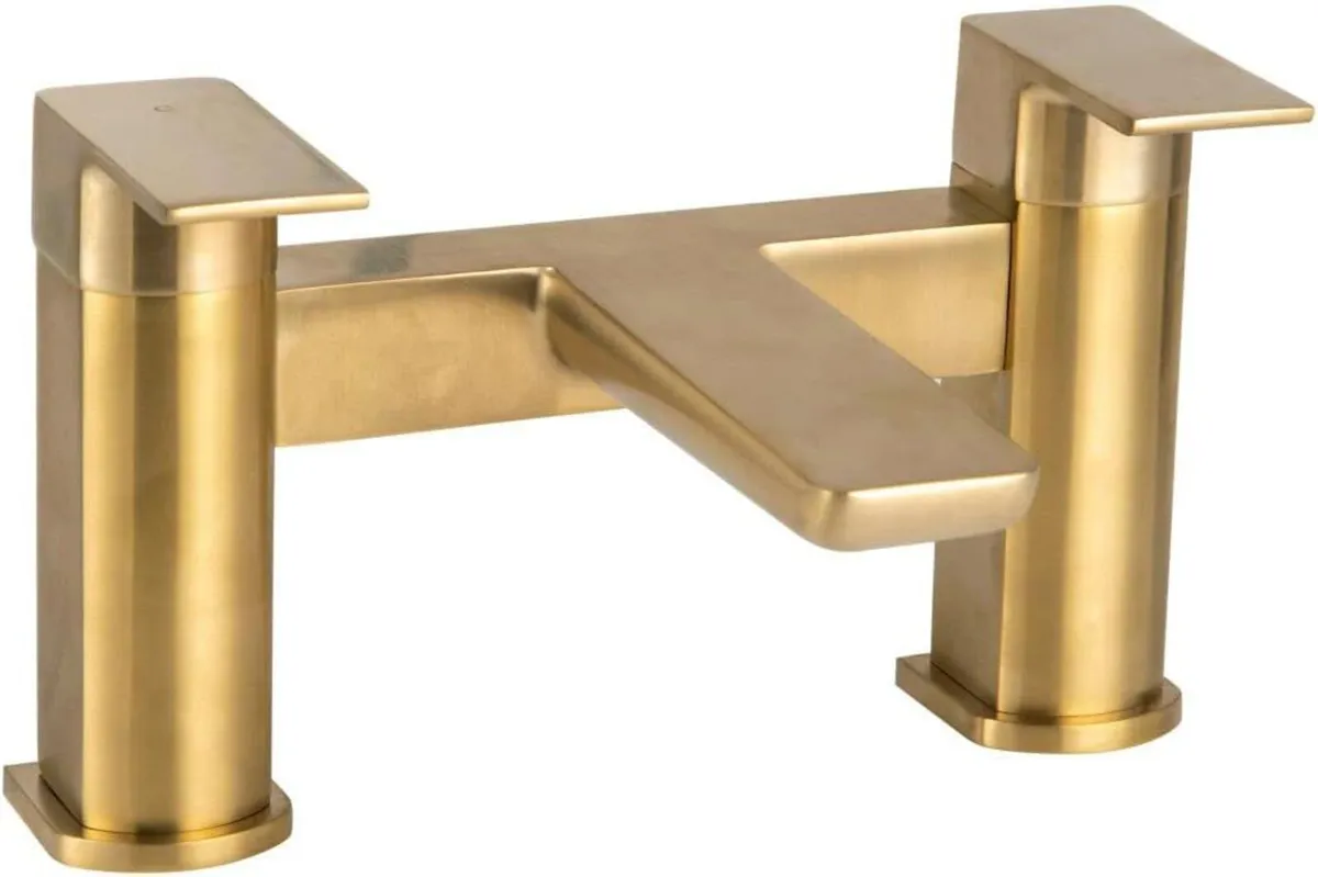Rhodos Brushed Brass Bathroom Tap Pack Includes - Image 4