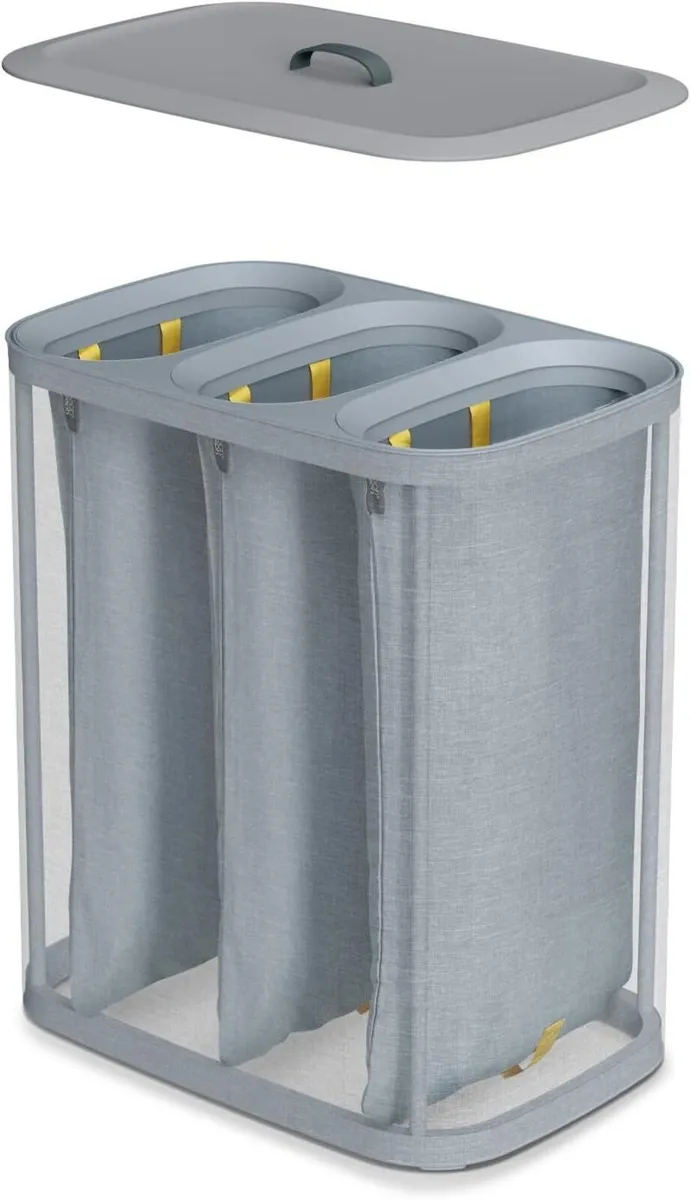 Tota Trio 90 litre laundry separation basket with - Image 4
