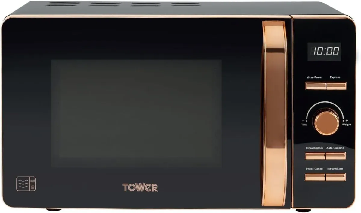Digital Microwave with 60-Minute Timer and 8 - Image 1