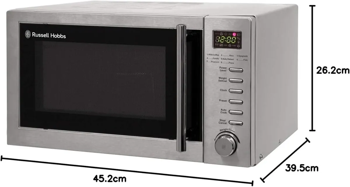 RHM2031 20 L 800 W Stainless Steel Digital Grill - Image 3