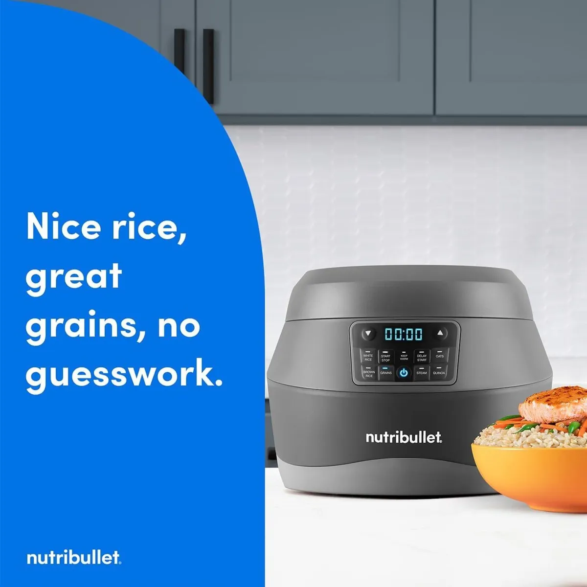 Nutribullet EveryGrain 10 Cup Pre-Programmed Rice - Image 4