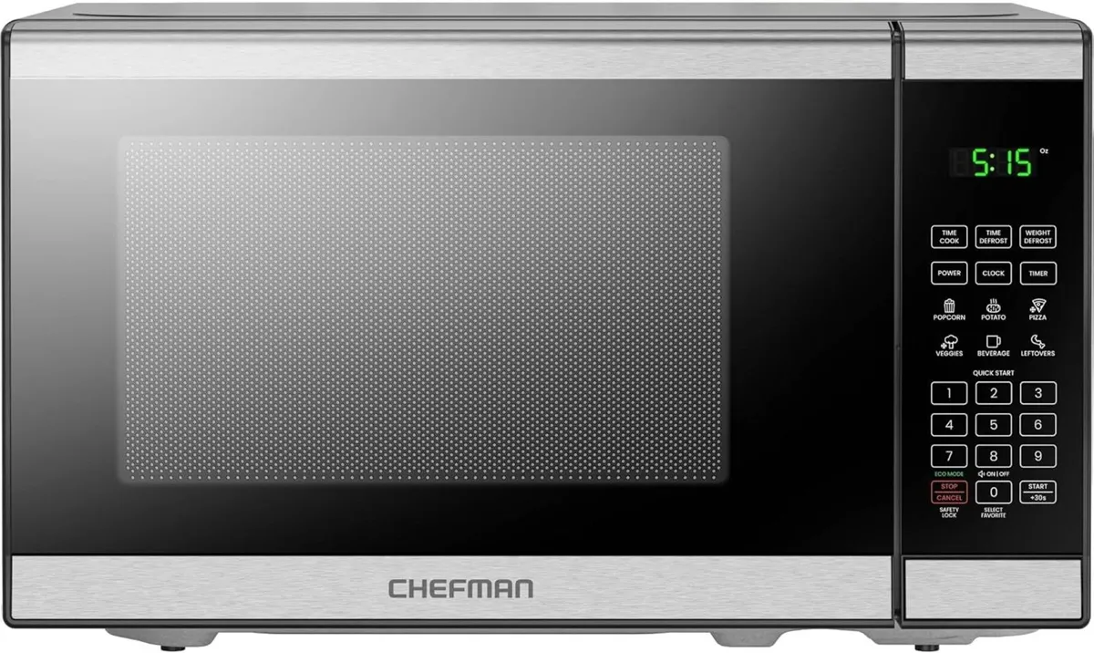 20L 800W Microwave Oven 6 Presets 10 Power Levels - Image 1
