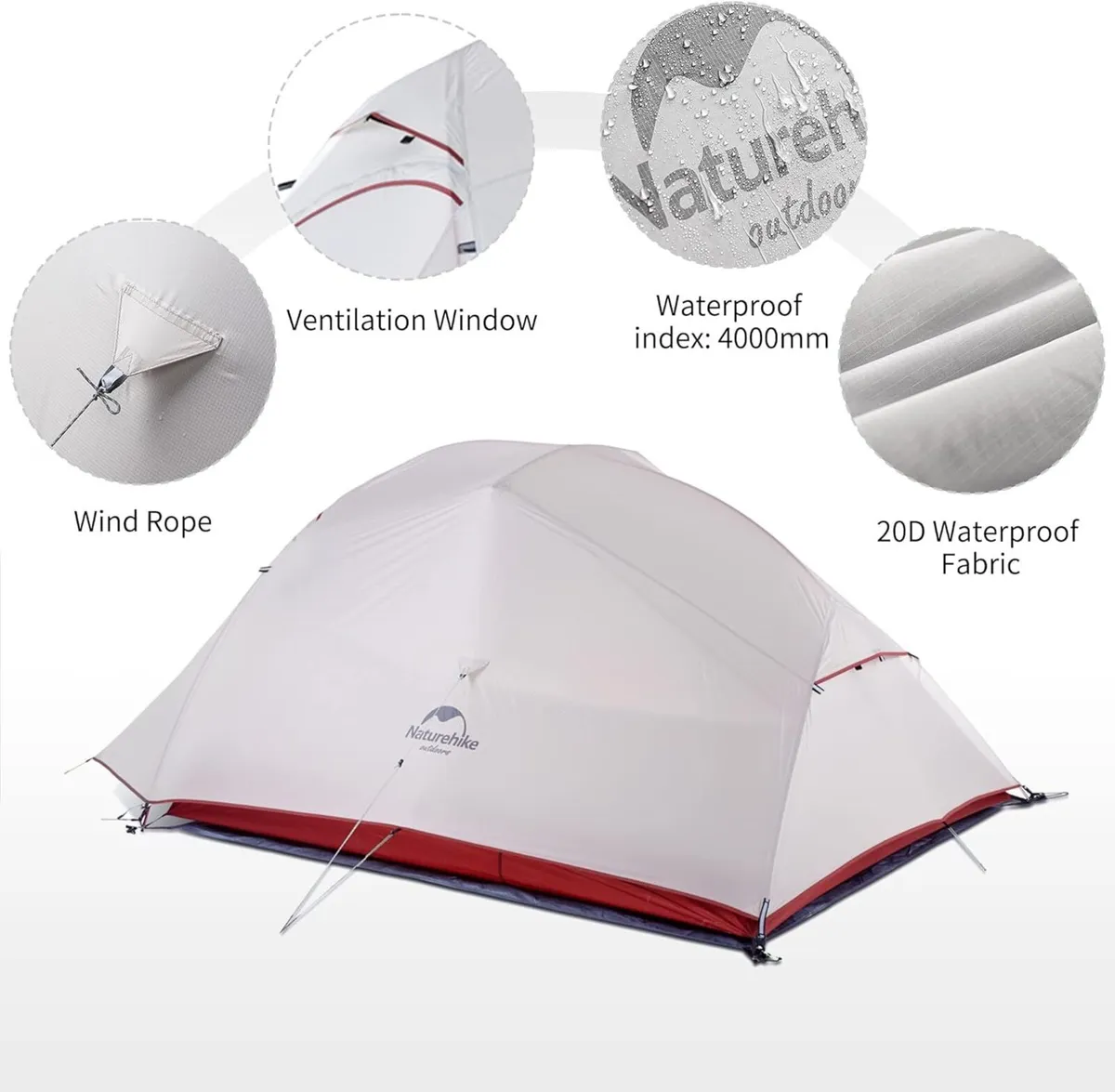 Cloud-Up 3 Ultralight Professional Tent Persons - Image 3
