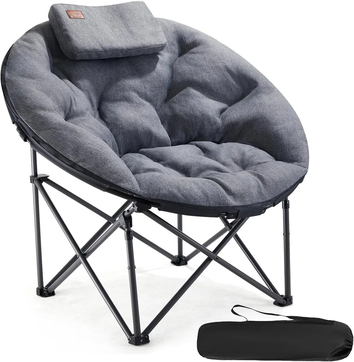 XL Moon Chair for Adults 6cm Padded Garden Saucer - Image 1