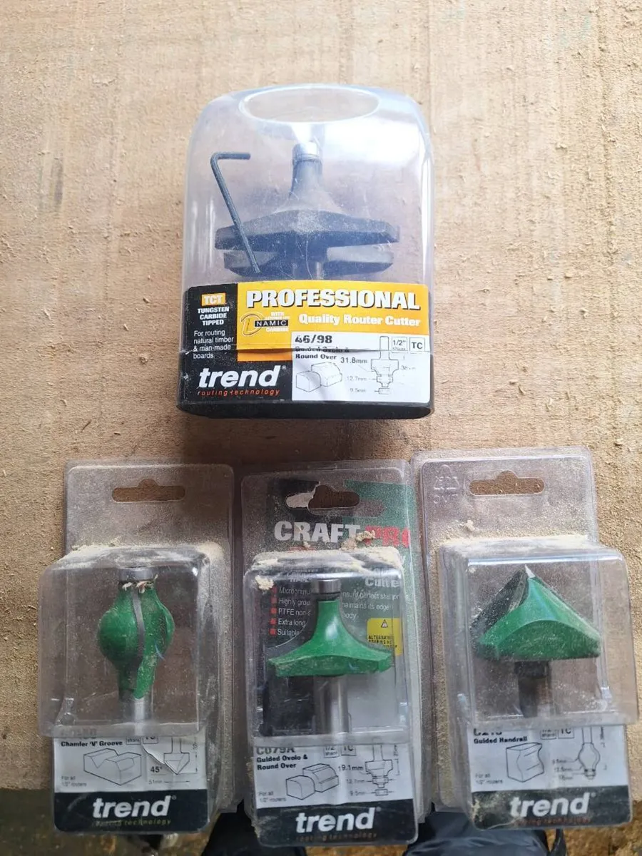 Spindle and router cutters - Image 1