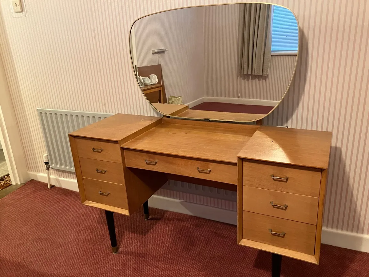 Vintage Dressing Table, Drawer Unit, Side Table - Image 4