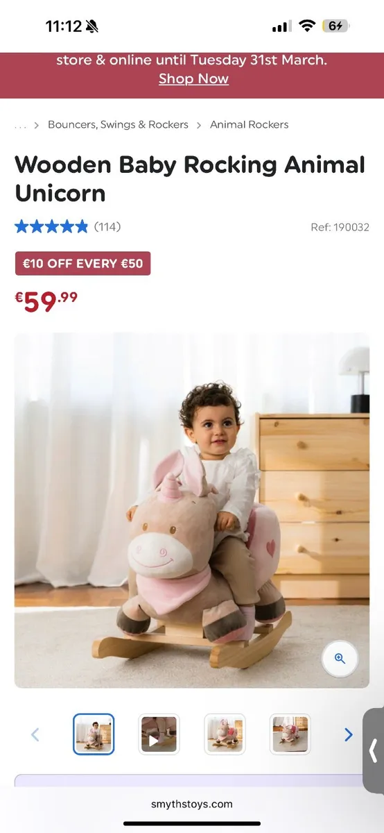 Rocking unicorn - Image 4