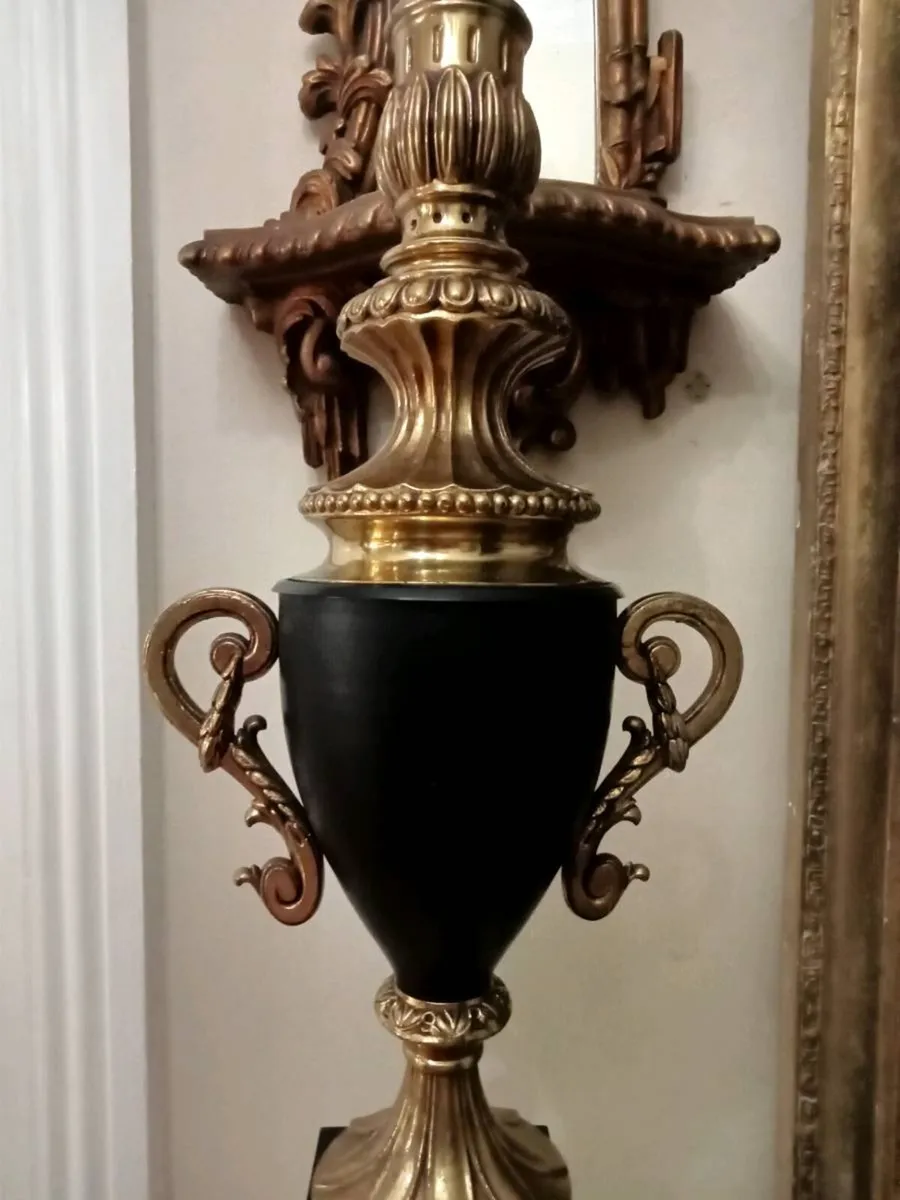 Very tall classical table lamp Postage available - Image 3