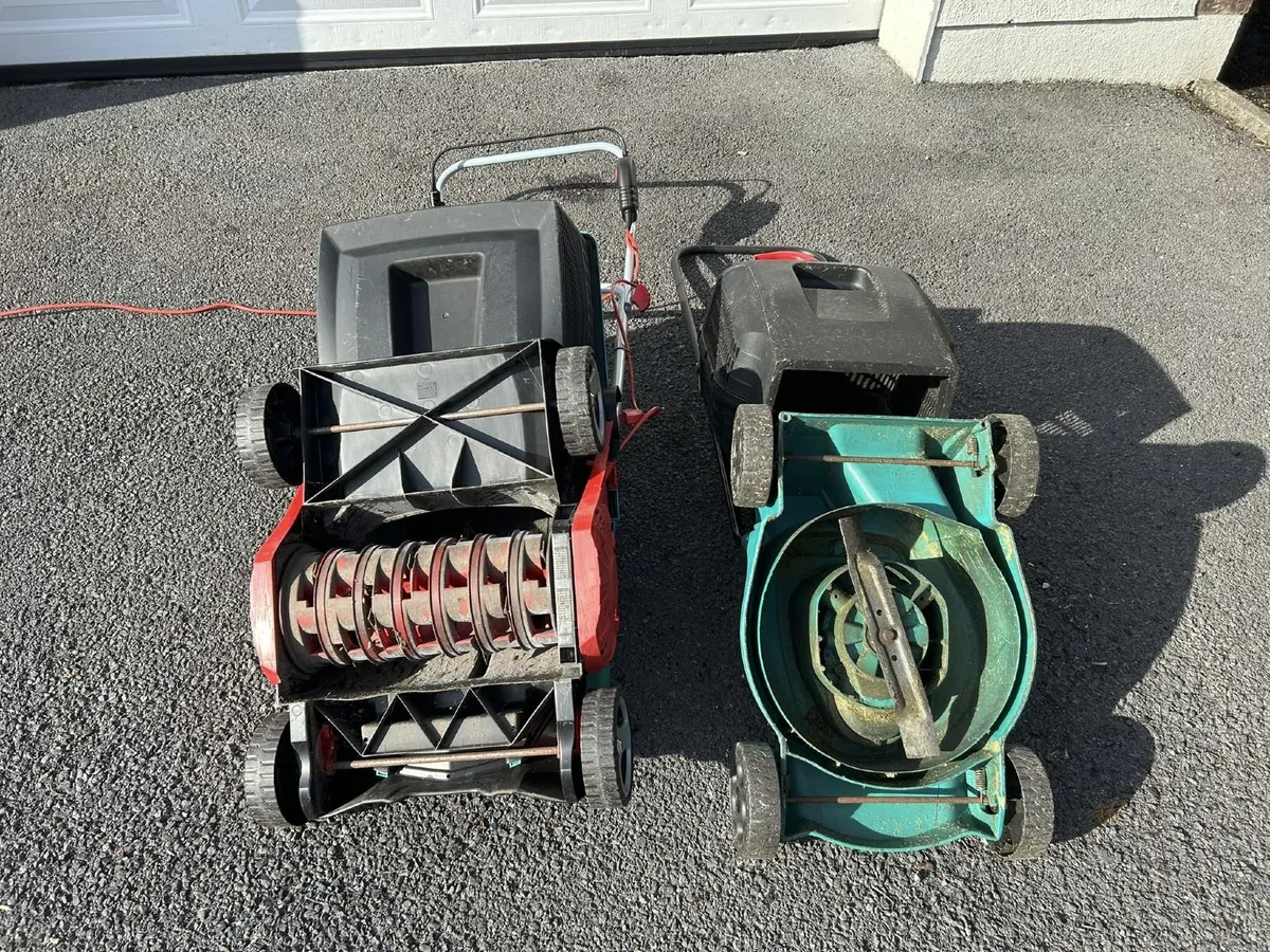 Bosch electric lawnmower & thatcher - Image 4