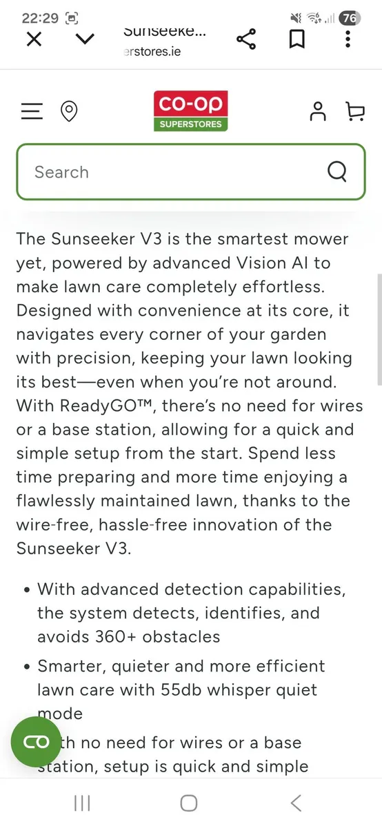 Sunseeker v3 robotic mower and garage - Image 2