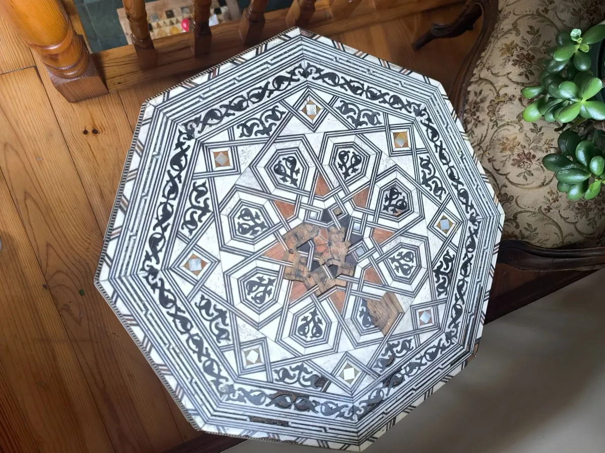 Side Table - Middle Eastern/Syrian style - Image 3