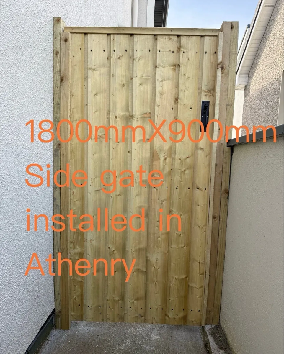 Garden side gate - Image 1