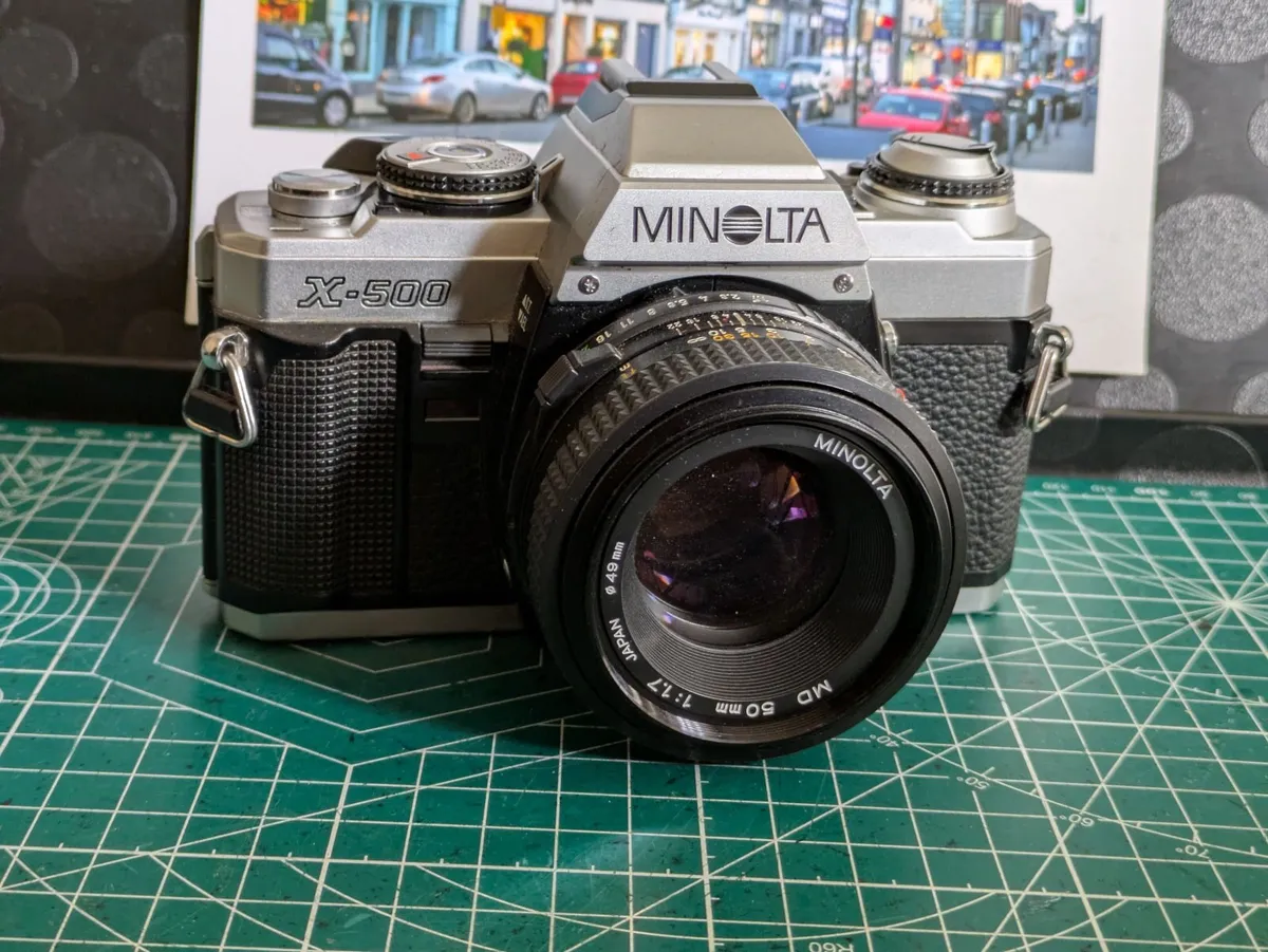 Minolta X-500  + 50mm MD Rokkor 1.7 lens - Image 1