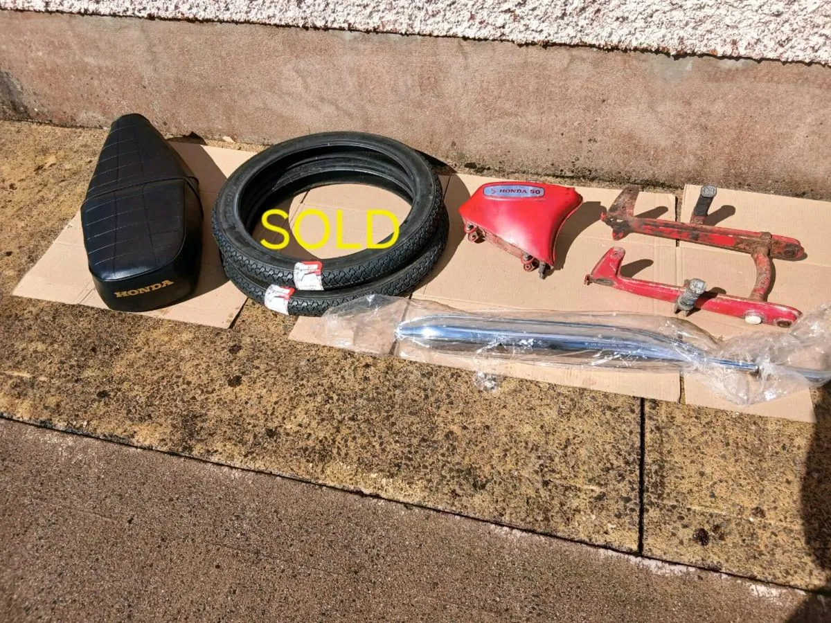 Honda 50 LAC passport seat €140 - Image 4