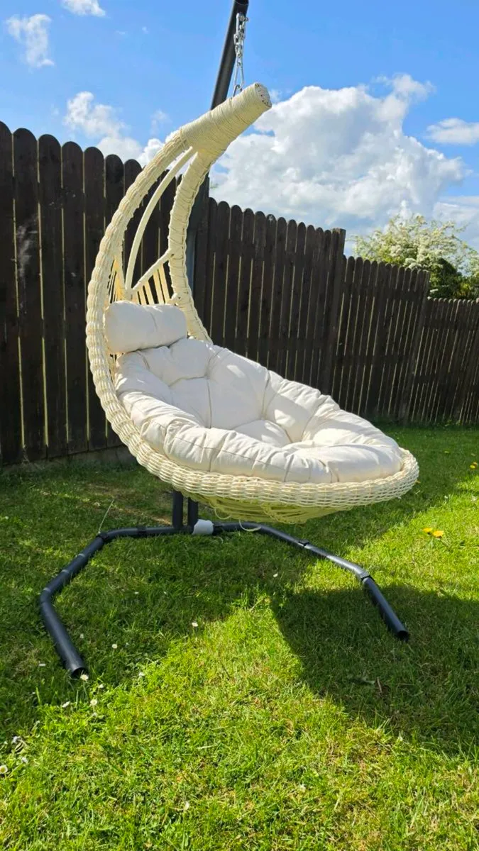 Egg chair hanging chair swing chair outdoor - Image 3