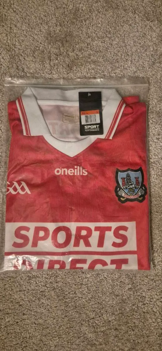 Cork gaa jersey large