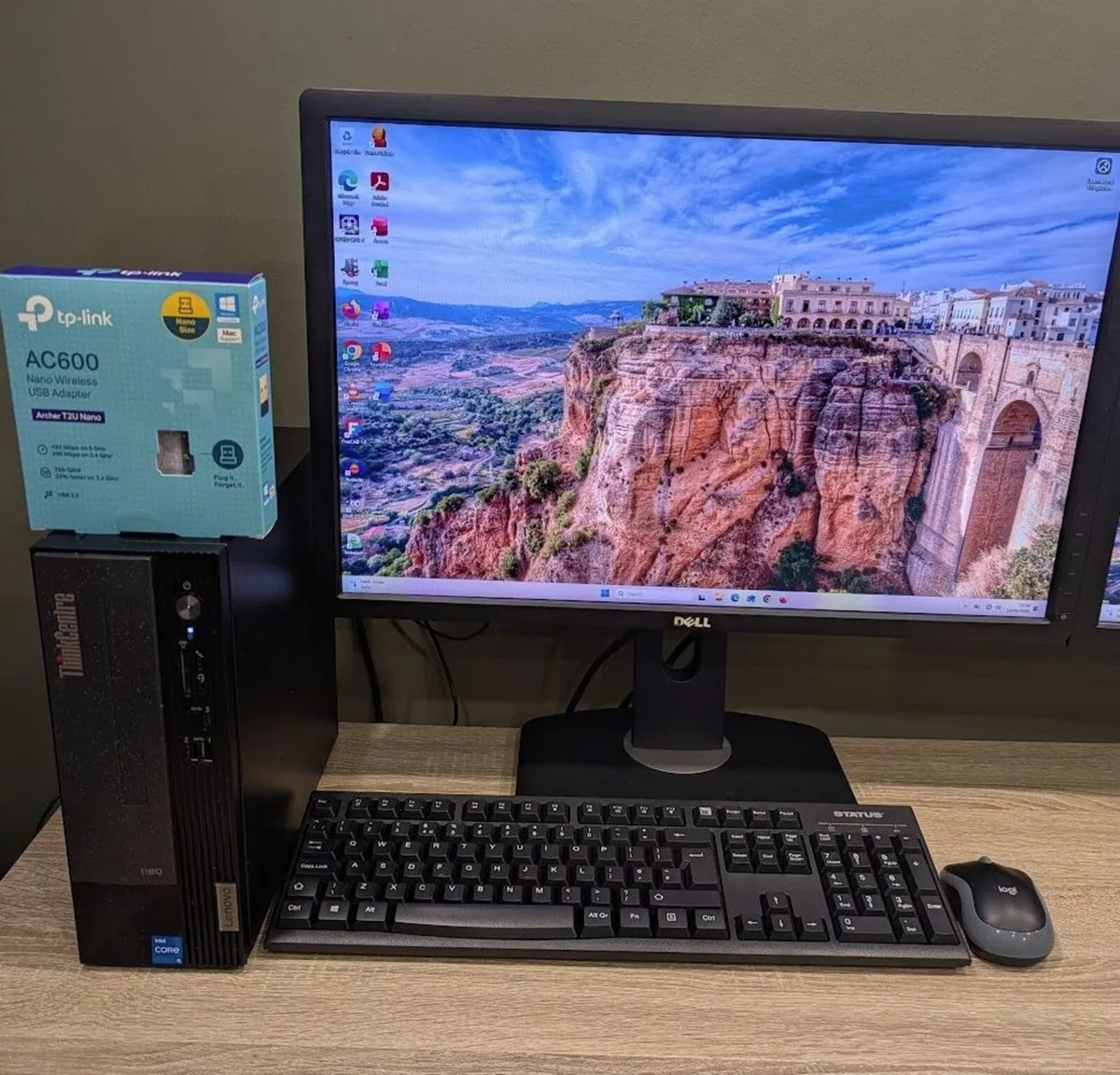 12th Gen Intel i5 PC & LCD Win 11 Office 24 Wifi - Image 1