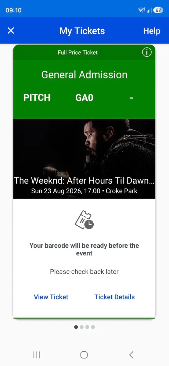 The Weekend - Concert Tickets
