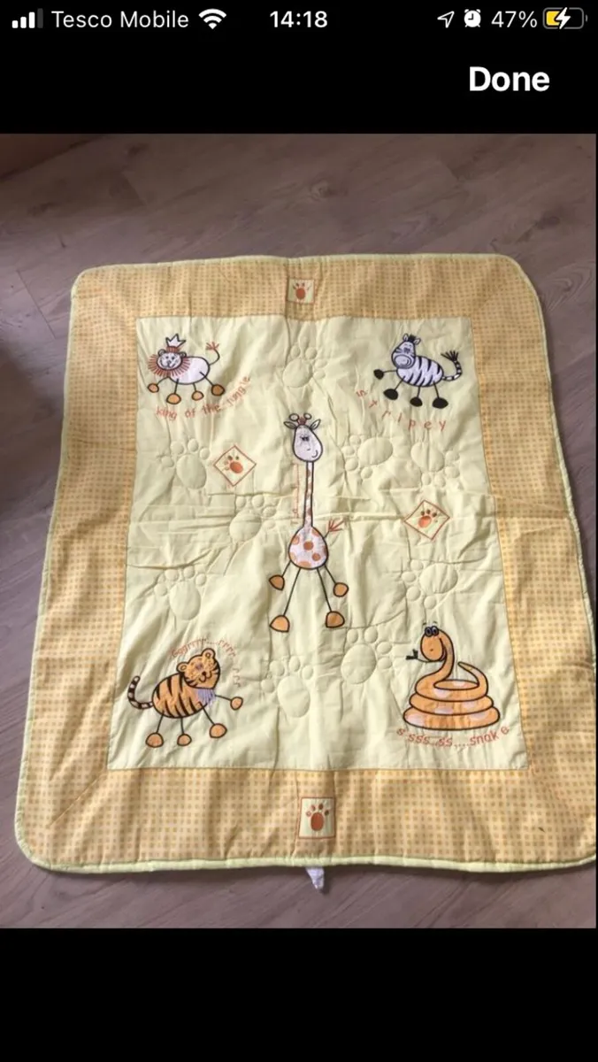 Baby duvet