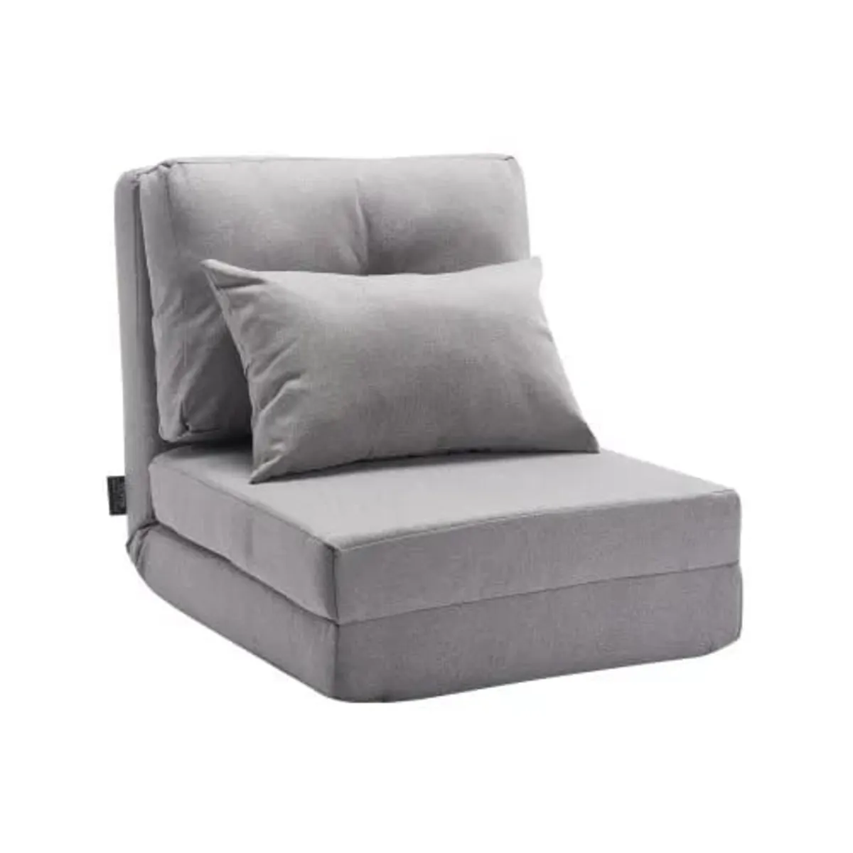 Convertible Flip Chair, 5-Position Adjustable Floo - Image 1