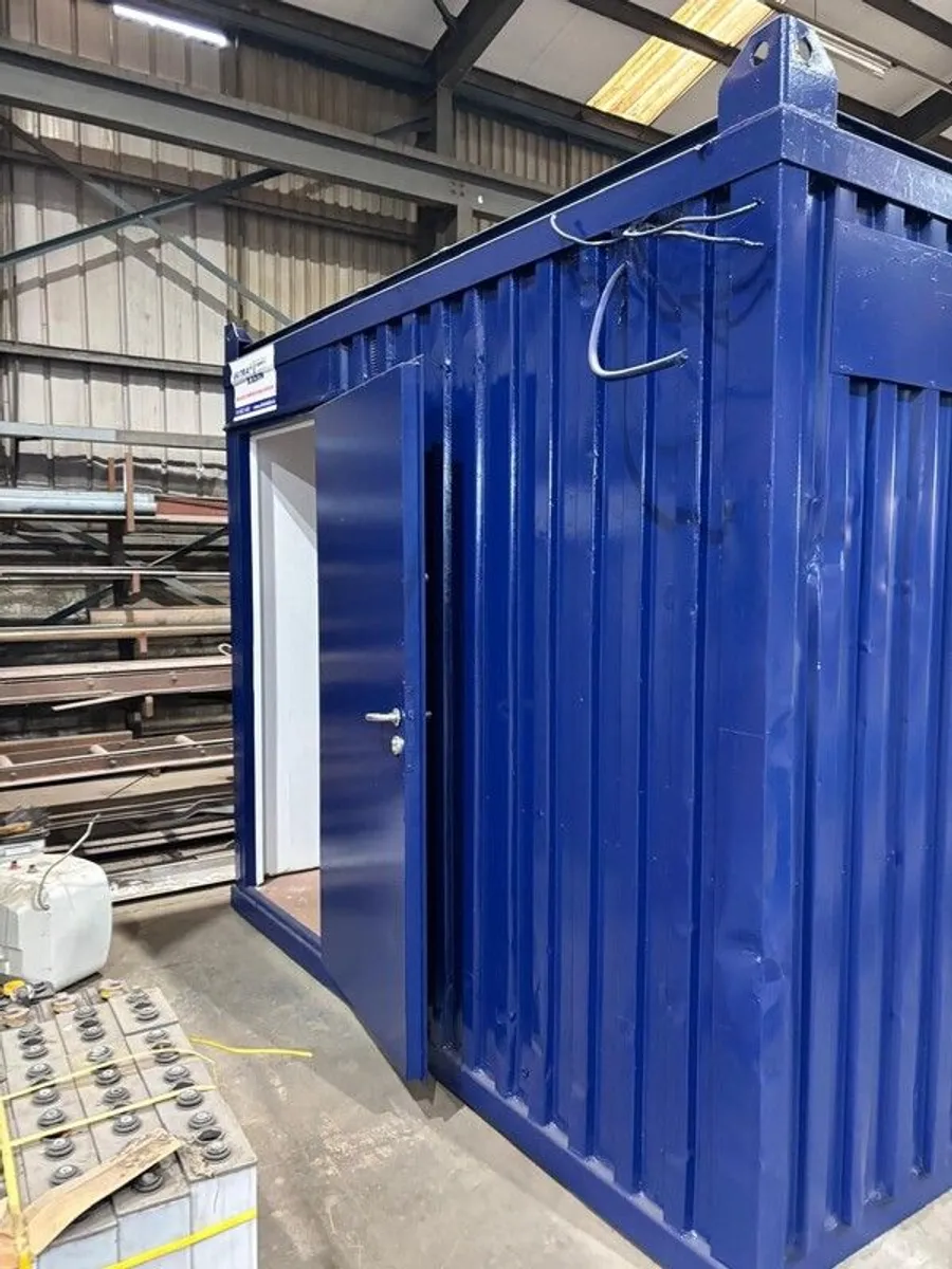 20ft x 10ft steel antivandal Kabin - Image 4