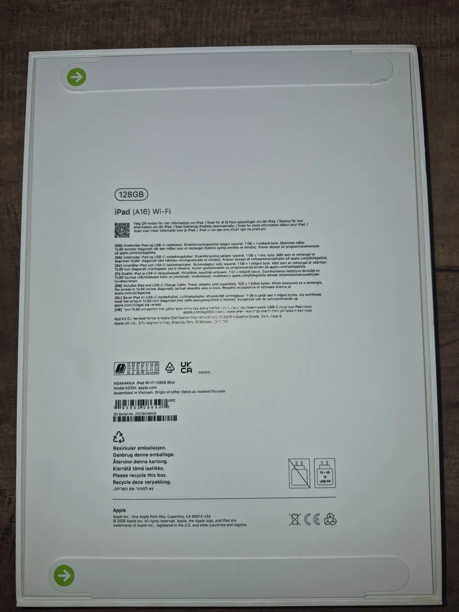 Apple iPad 11 A16, 128GB - 2025 11-inch, Wi-Fi - Image 4