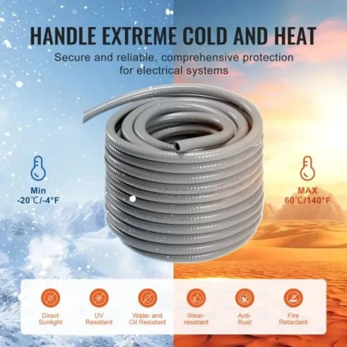 25,4mm (1-inch) Flexible Liquid-Tight Electrical P - Image 4