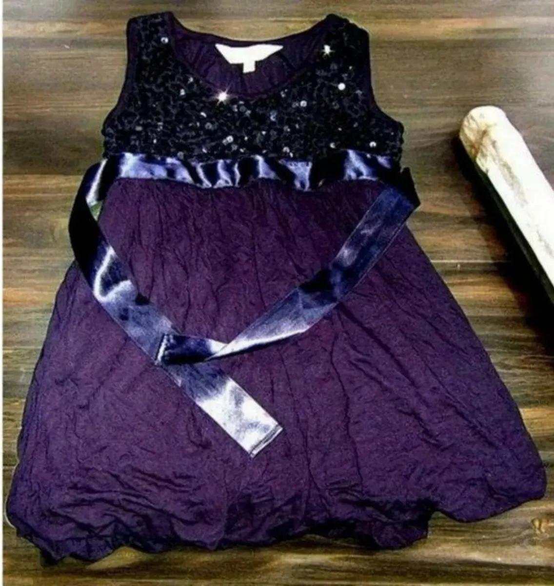 Vintage Harrods Girls Occasion Dress - Image 4