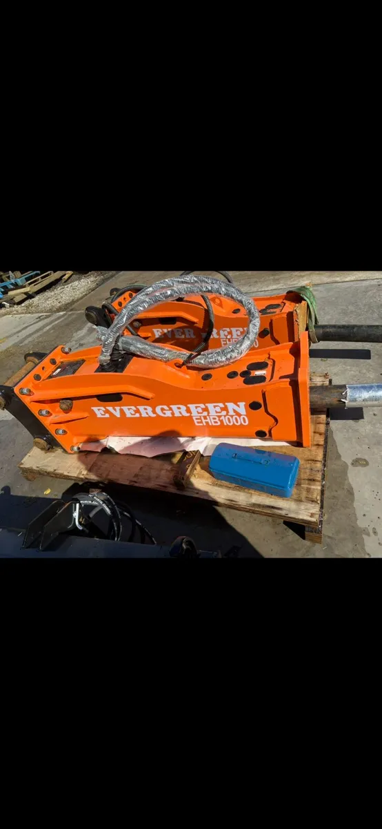 New 14ton Evergreen EHB 1000 Rock Breakers - Image 1